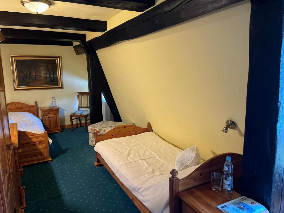 Gosciniec Zamkowy Otel Ujście-Darłowskie Oda fotoğraf