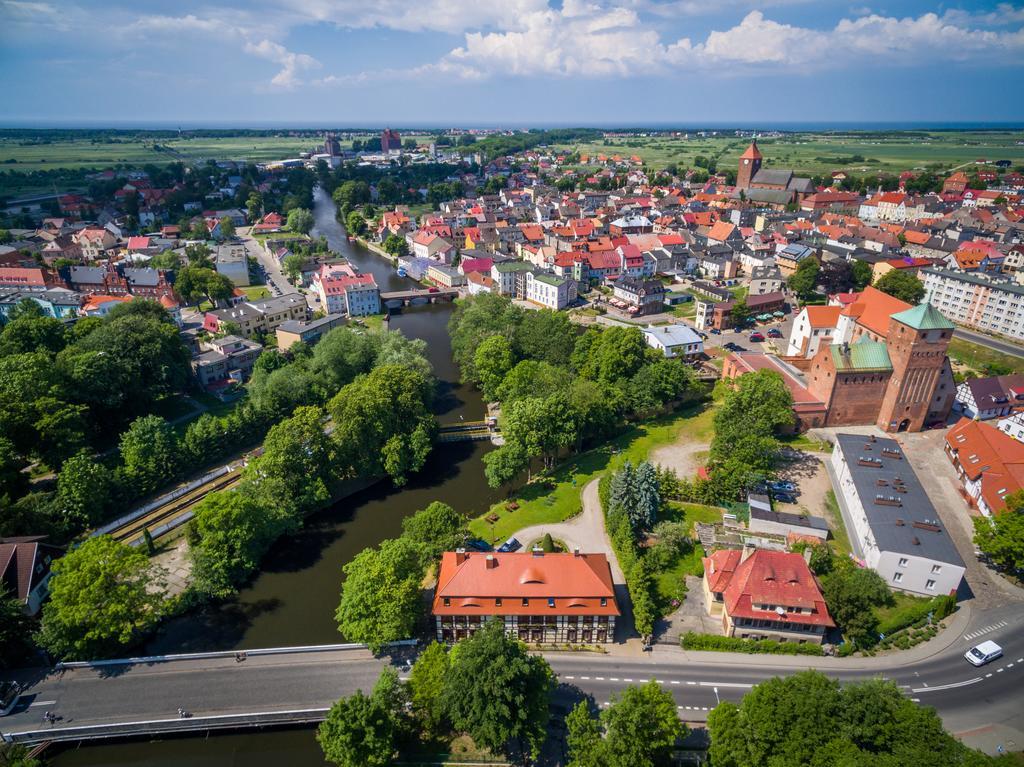 Gosciniec Zamkowy Otel Ujście-Darłowskie Dış mekan fotoğraf