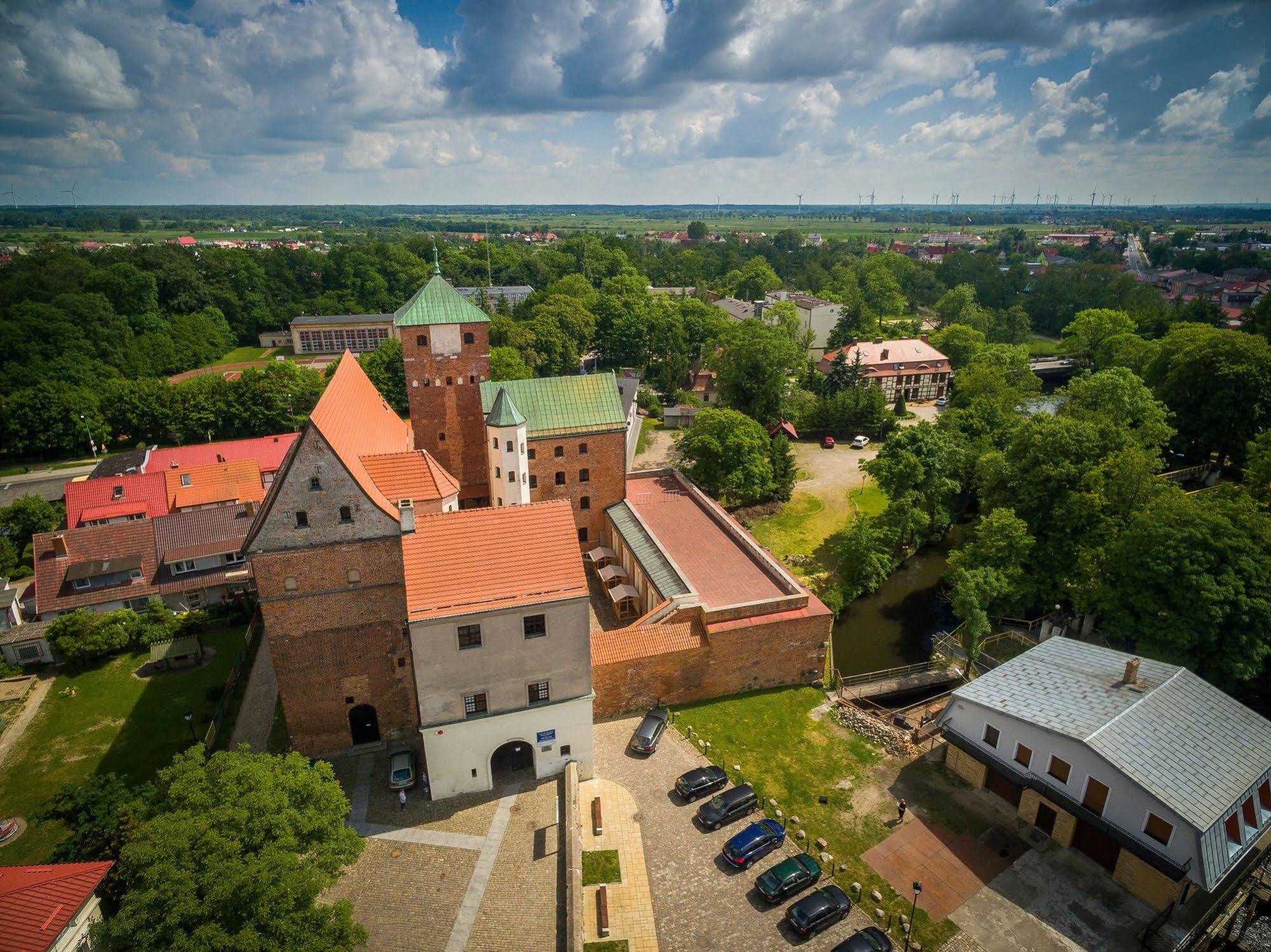 Gosciniec Zamkowy Otel Ujście-Darłowskie Dış mekan fotoğraf